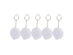 2026rebe-5pcs Regla Medir Peces Impermeable De Pvc Plegable Portátil Herramienta De Pesca Precisa