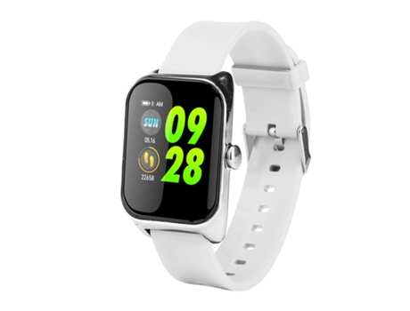 Smartwatch SMANDY B38 1.3 Monitorización del sueño (Bluetooth - Blanco)