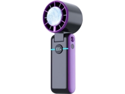 Ventilador De Mano Con Turbina Recargable Por Usb, 3 Velocidades, Batería De 4000 Mah, Mini, Silencioso