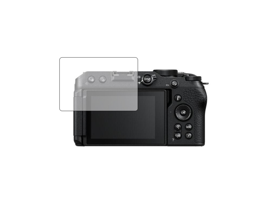 Juego de 5 protectores de pantalla de vidrio templado antirroturas con arco para Nikon Z30 DIGITALLAB