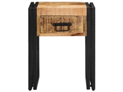 Mesa auxiliar 40 x 40 x 50 cm Madera maciza de mango MAISON EXCLUSIVE