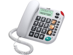 TELEFONE FIXO MAXCOM KXT480 BRANCO