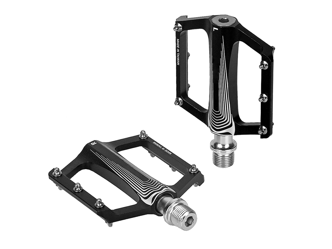 Pedales Planos De Aluminio Ligero Para Bicicletas De Montaña, Bicicletas De Carretera Y Bicicletas De Montaña.