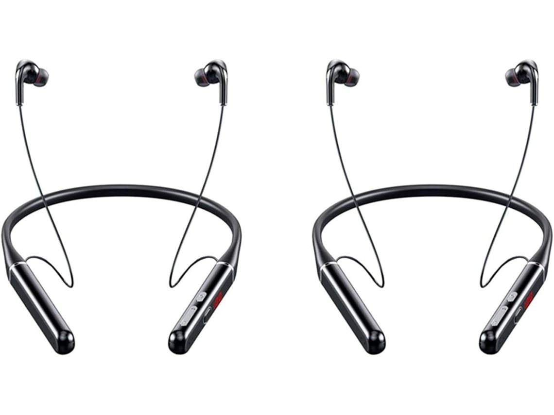 2 Auriculares Estéreo Bluetooth S650 Con 100 Horas De Autonomía, Banda Para El Cuello, Cancelación De Ruido, Ideales Para Deportes Y Running.