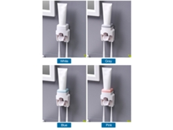 Dispensador Automático De Pasta De Dientes Con Soporte Para Cepillo De Dientes Para Montaje En Pared En El Baño.