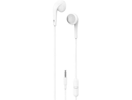 Auriculares con Cable XO EP17 (In Ear - Micrófono - Blanco)