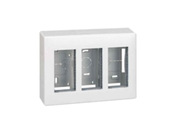 SIMON 500 Cima Caja Superfície 3 Módulos Blanco 51000003-030