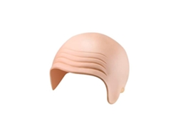 Touca de látex para careca, modelo 2026, ideal para fantasias de cosplay e festas de Halloween para crianças e adultos.