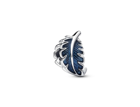 PANDORA Charm Joyería PANDORA - Pluma Rizada Azul