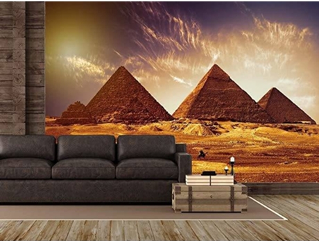 Fotomural OEDIM Pirámides Egipto (Multicolor - 100x70cm - Vinilo)