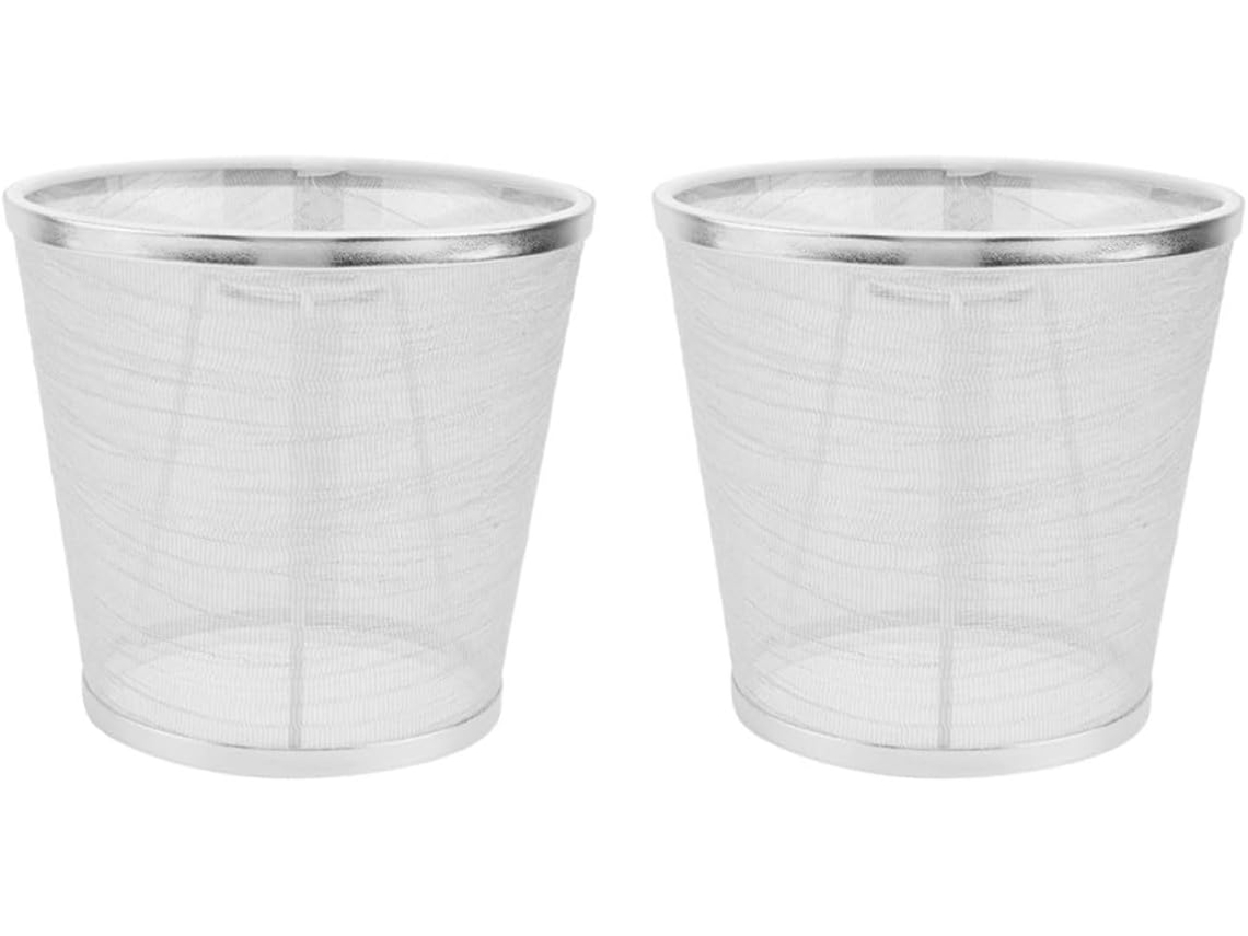 Juego De 2 Lámparas De Mesa De Tela Plateada