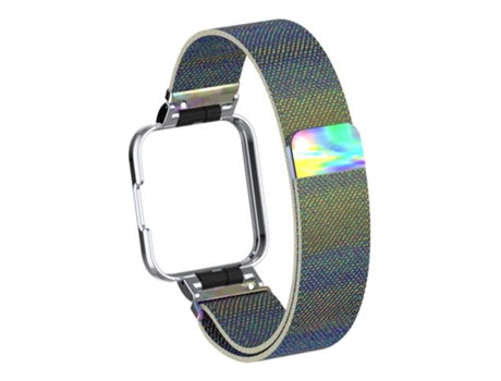 Correa de reloj inteligente para Xiaomi Redmi Watch 2 Correa de metal magnética milanesa (colorida)