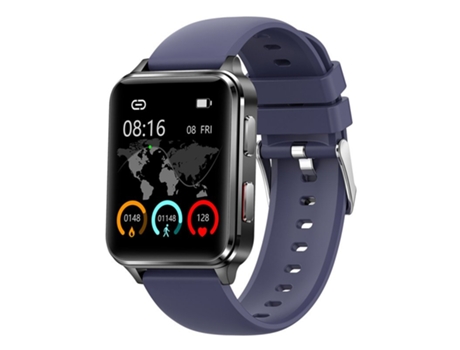 Smartwatch S6 Presión arterial precisa Oxígeno sanguíneo Ritmo cardíaco Monitoreo del sueño Azul