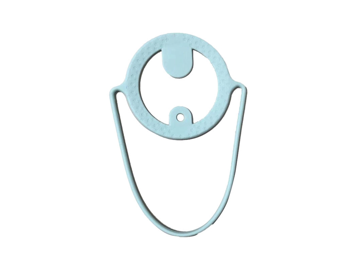 Posavasos de silicona reutilizables, portátiles, para viajes al aire libre, color verde claro