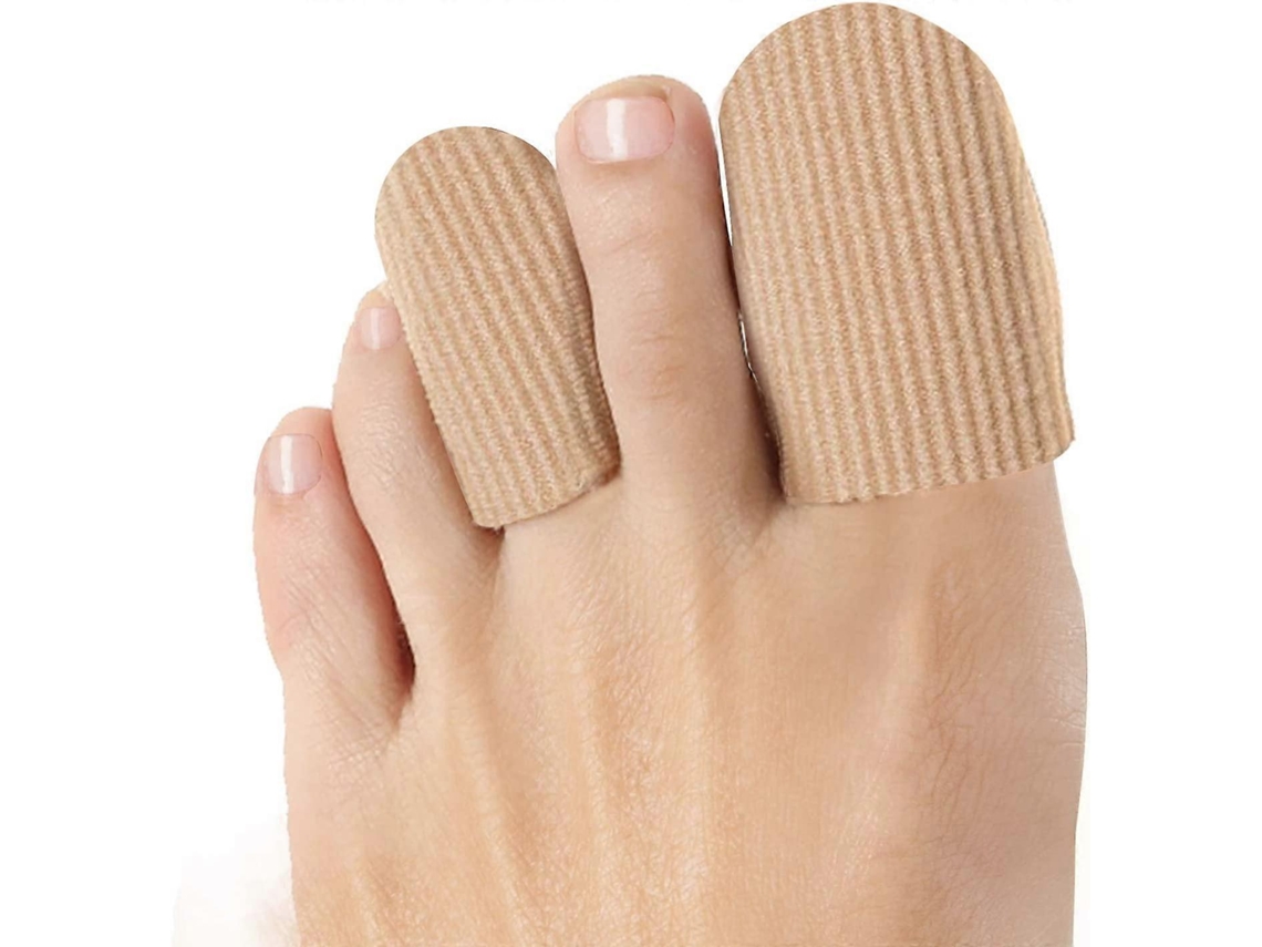 10 Protecciones Para Dedos De Pie Con Forro De Gel, Diseño Antideslizante Y Prevención De Ampollas, Reutilizables Y Lavables