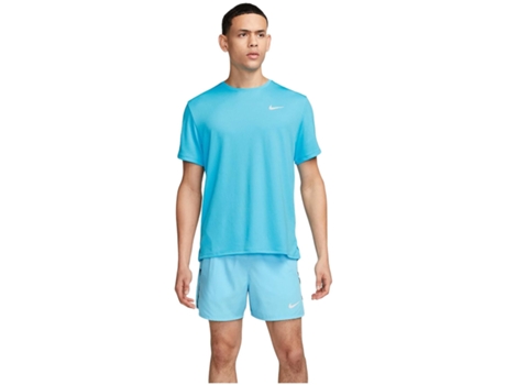 Camiseta de Hombre NIKE Dri Fit Miler Multicolor (M)