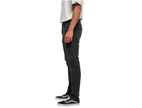 Pantalones Vaqueros para Hombre URBAN CLASSICS (36 - Negro)