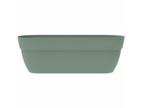 Maceta EDA Verde Ø 30 cm Plástico Oval Moderno