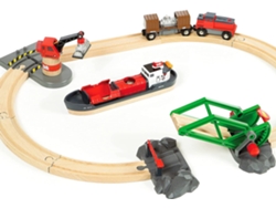 Jogo de Mesa BRIO Circuit Port Activities Set (2 Anos)