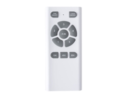 Control remoto para ventiladores de techo y pared con luz.