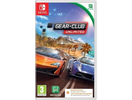 Juego para Nintendo Switch Gear Club Unlimited Code In Box