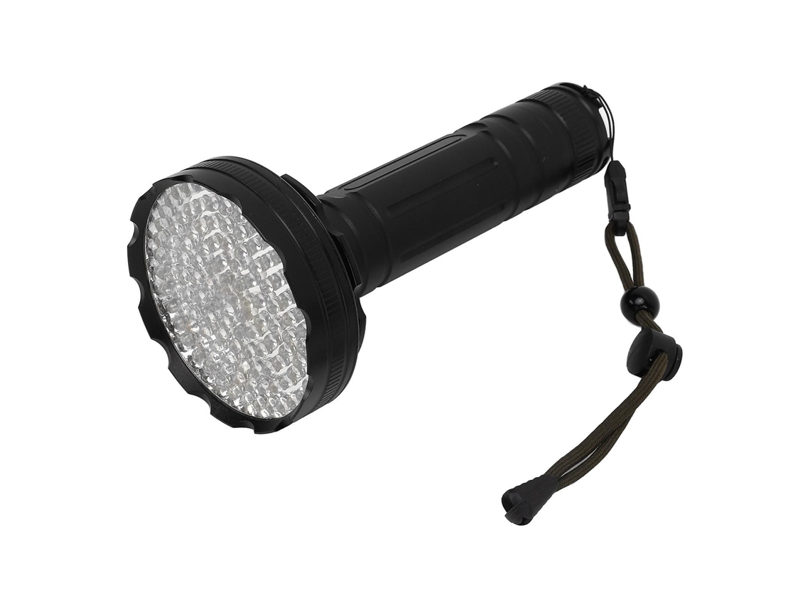 Lanterna LED UV de 128 LEDs com Luz Negra para Notas Bancárias, Passaportes, Colecionáveis e Antiguidades GOKOCO