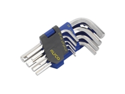 Juego 9 Llaves Allen Pulgadas S/Pl�stico ALYCO