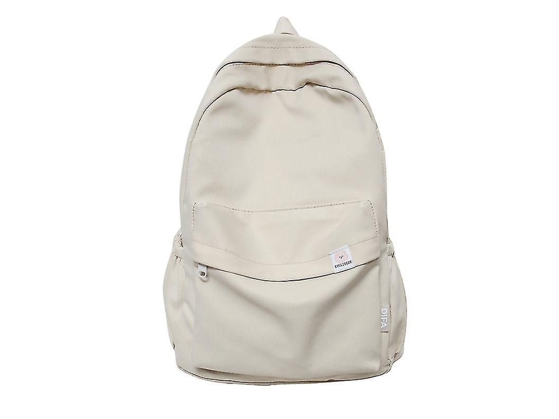 2026-mochila Mujer Impermeable De Nylon Para Viaje Y Escuela Adolescentes Color Sólido 20-35l