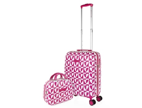 Juego De Maletas Pc AGATHA RUIZ DE LA PRADA Mirror fucsia (40X55x19 Cm - 40L)