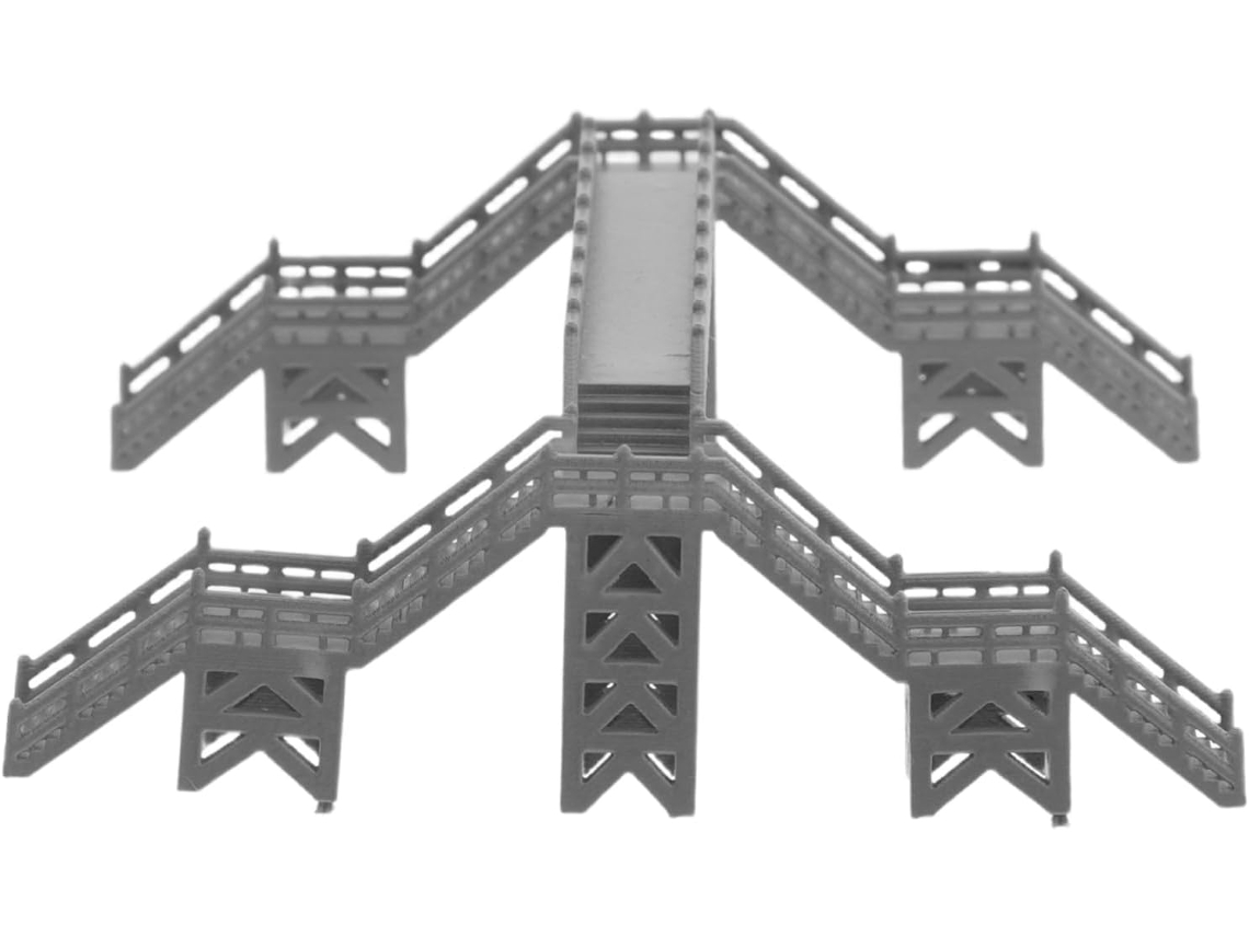 Kit De Construcción De Accesorios Para Maquetas De Trenes (modelo Gris) Para Maquetas De Trenes (hazlo Tú Mismo)