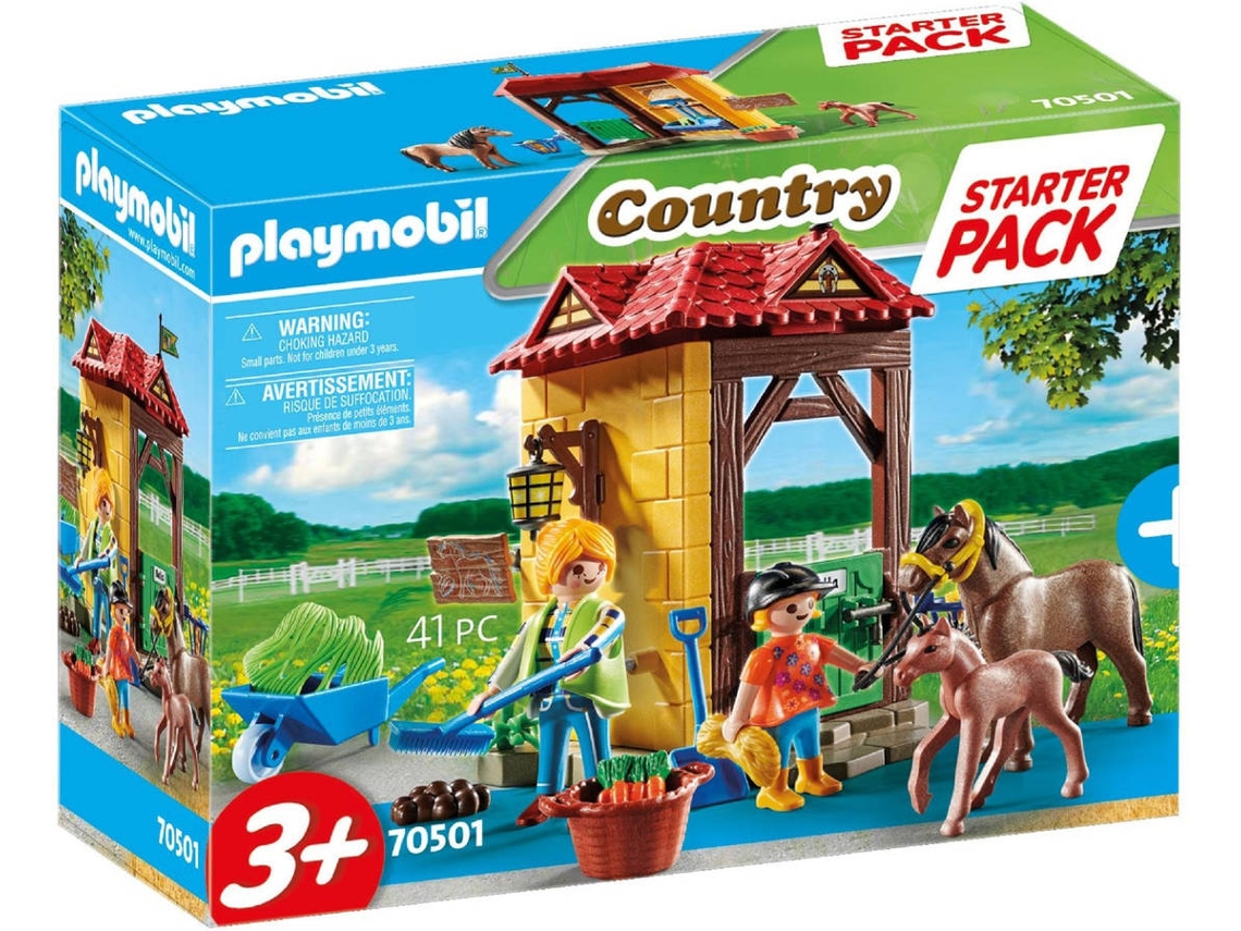 PLAYMOBIL Granja de Caballos Edad M nima 3 A os 36 Piezas