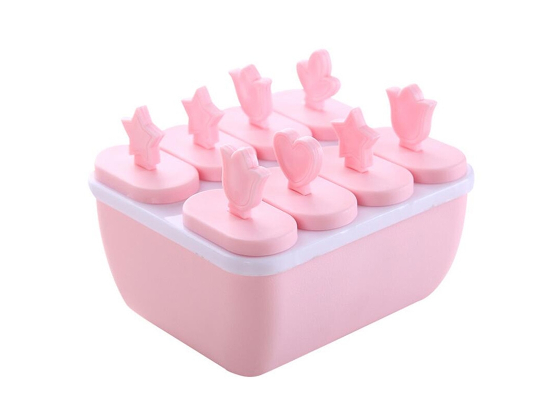 Molde De Helado Reutilizable De Grado Alimentario Para Hacer Paletas Caseras Diy Con Múltiples Sabores