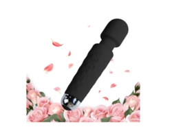 Relajación Corporal Personal: Silencioso, Resistente Al Agua, Potente, Con 20 Patrones Y 10 Velocidades (negro)