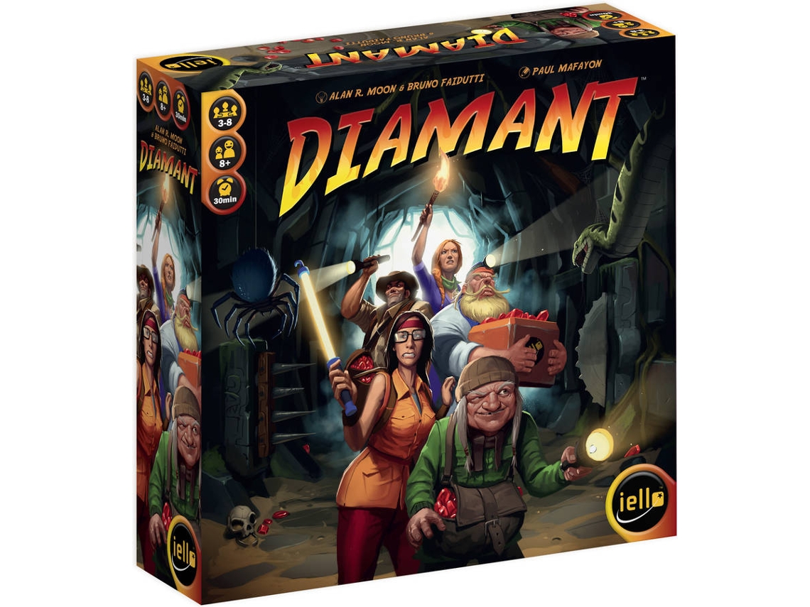 Juego de Mesa IELLO Diamant (Edad Mínima: 8 -Dificultad: Baja)