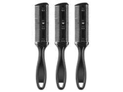 Herramienta De Bricolaje Para Cortar El Cabello Con Peine De Acero Inoxidable, Cuchillas De Fácil Reemplazo Para Corte Y Peinado Profesional, Corte Do