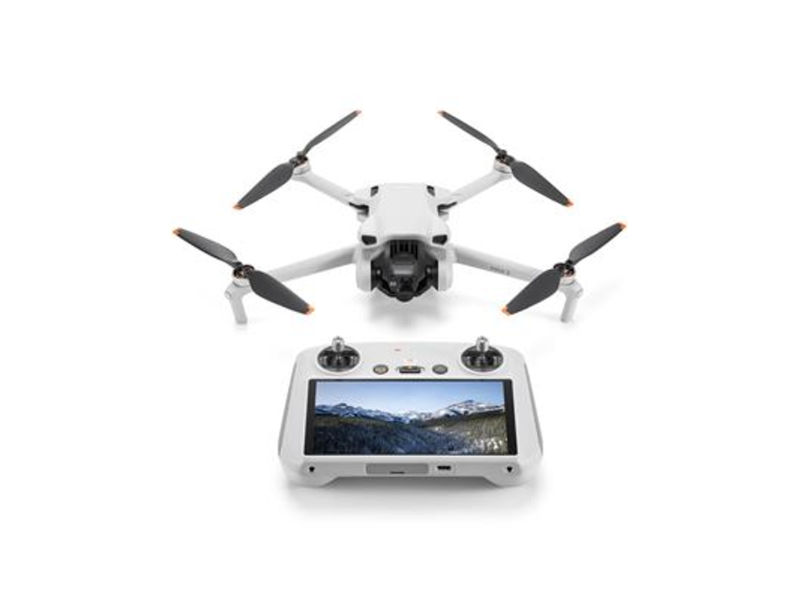 Drone DJI Mini 3 + DJI RC (Autonomia: 31 minutos - Gris)