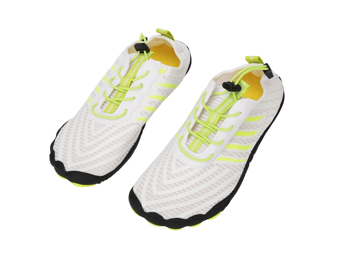 Sapatos De Água Para Mulher Barefoot Quick Dry Anti Derrapante Branco Tamanho 38 Para Praia Piscina Rafting
