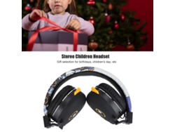Auriculares Inalámbricos Bluetooth Sobre Oreja Para Niños, Plegables, De Dibujos Animados Y Estéreo