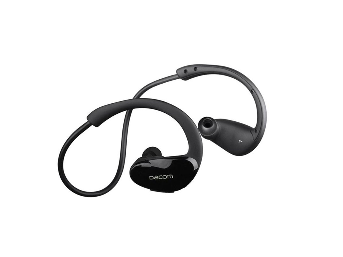 Auriculares Bluetooth Original Dacom Athlete G05 4.1 Auriculares deportivos inalámbricos con micrófono para teléfonos inteligentes Negro