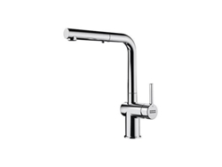 Grifo de cocina Franke Active L cromado de un solo tubo derecho