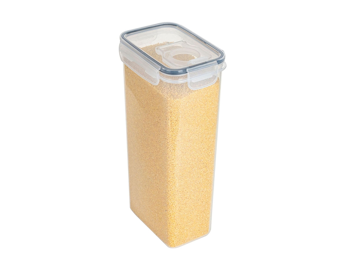 Contenedor hermético de plástico para alimentos, ideal para organizar el refrigerador y la cocina MDUG (2,8 L)