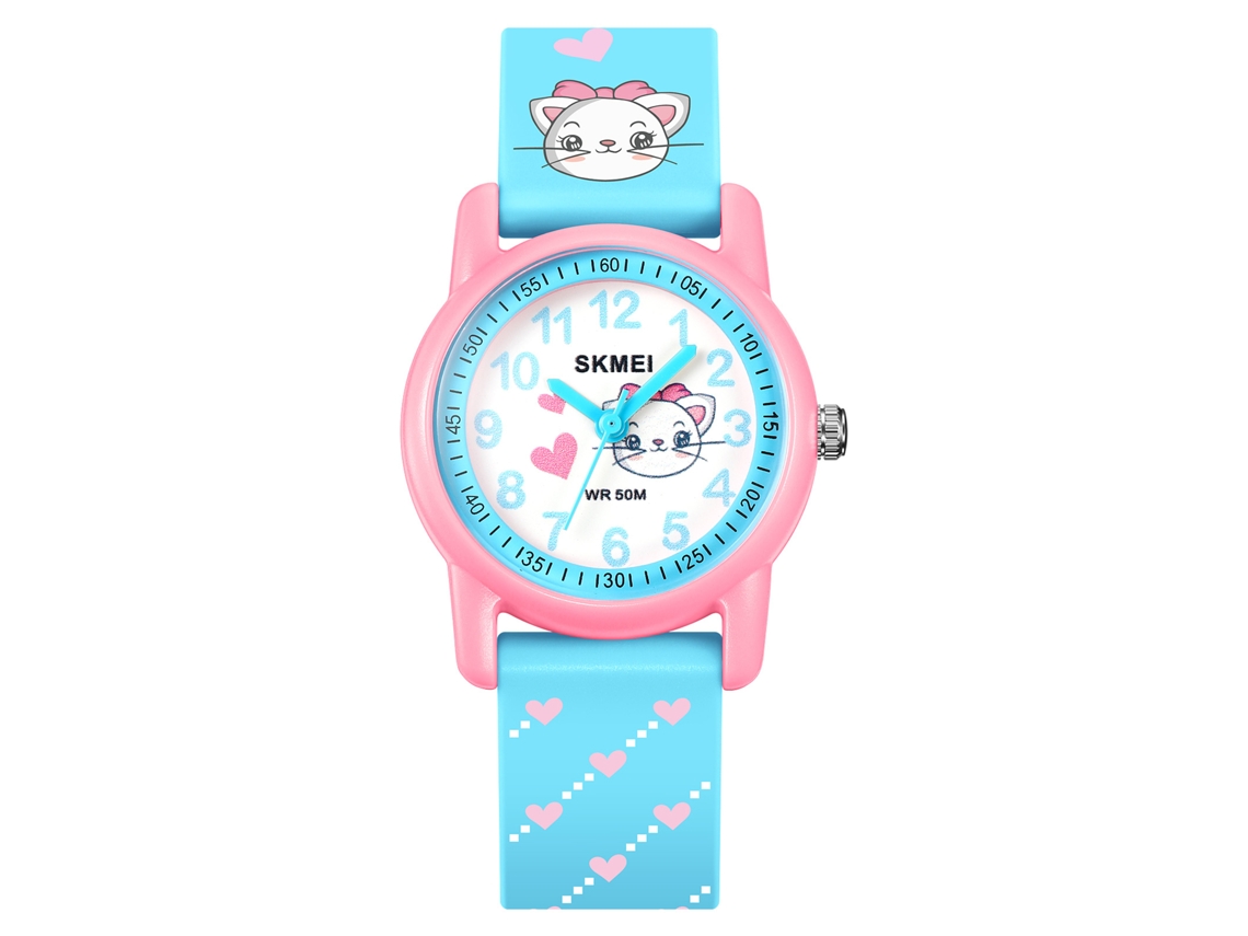Reloj Deportivo Skmei 2157 Para Niños, Resistente Al Agua Y Con Dibujos Animados