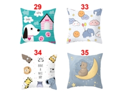 Serie de Funda Decorativa de Almohada Habitación Infantil Girasol