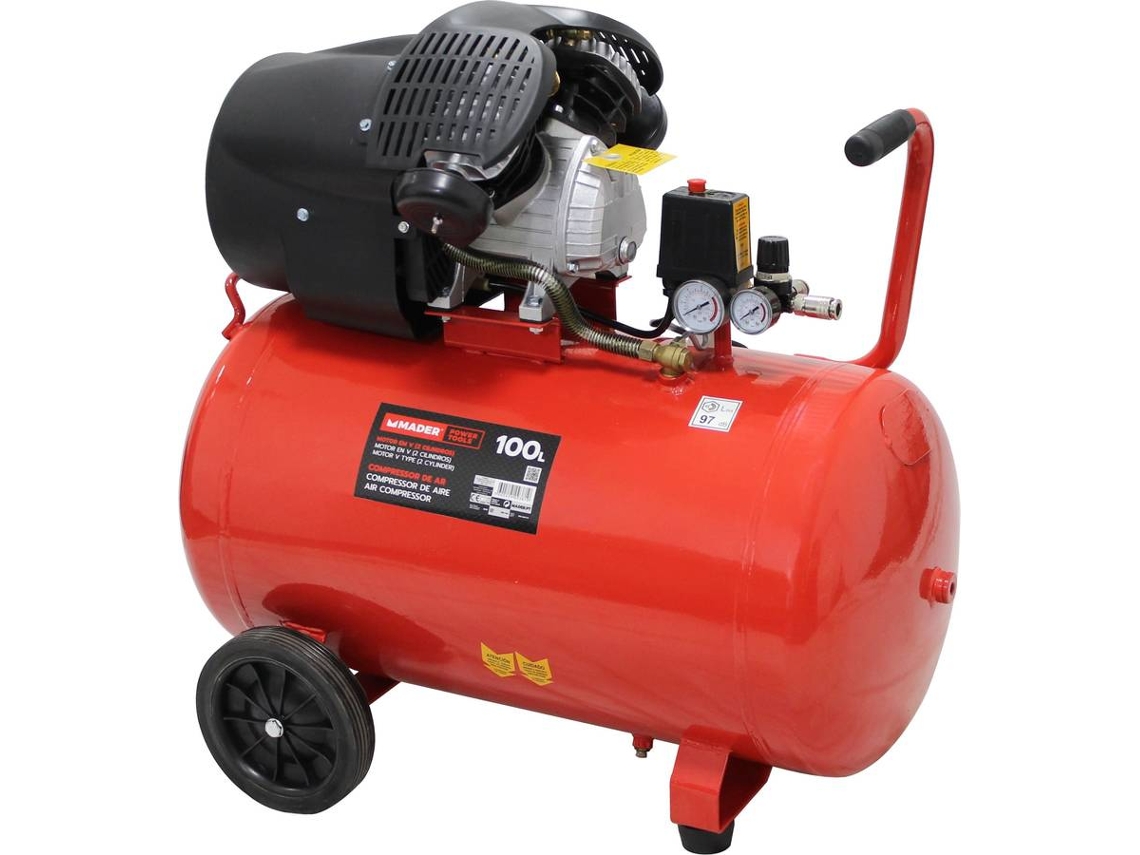 Compresor de Aire, 100L, 3HP - MADER