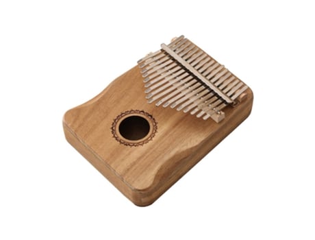 Piano Portátil 17 tonos De Madera Kalimba Piano De Pulgar De Madera Piano Instrumento Musical africano