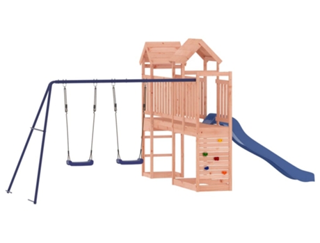 Parque Infantil De Exterior VIDAXL Marrón Madera