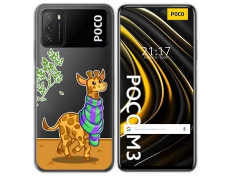 Carcasa Xiaomi Redmi 9T TUMUNDOSMARTPHONE Dibujos Transparente Multicolor