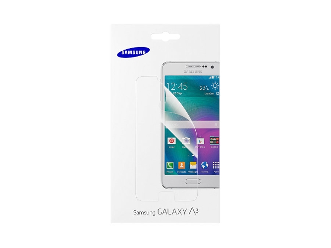 Protector de Pantalla SAMSUNG Galaxy A3 2016 Transparente