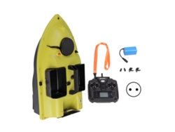 Barco de pesca RC con retorno de una tecla, posicionamiento GPS, resistente a impactos, enchufe UE de 100-240 V