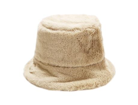 Sombrero ZMDECQNA Felpa Sencillo Pescador Otoño Caqui Marrón